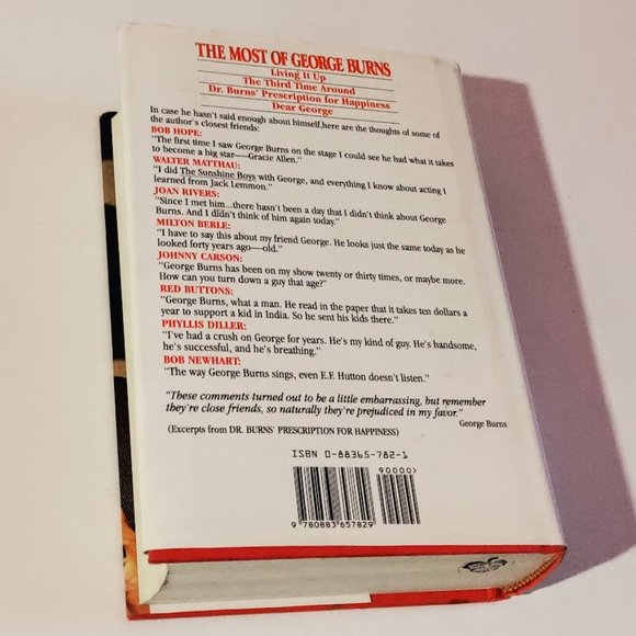 The Most Of GEORGE BURNS BOOK - Picture 2 of 6